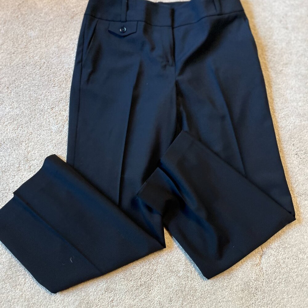 Talbots Black Wool Trousers‎ – Size 10P, Like New